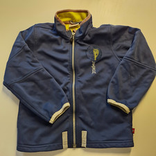 LEGO WEAR NINJAGO Fleecejacke Softshelljacke blau/gelb Gr. 104/110