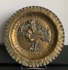   Messing Wandteller mit