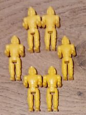 6*Multimac Minifigur Space Driver Pilot in gelb 