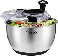 Groß 4,5L Salatschleuder