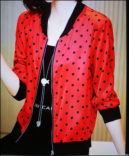 Damen sommer jacke - damen, rot