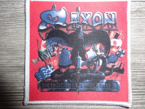 Saxon patch nwobhm heavy metal - nwobhm,