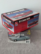AMT Ertl - 68er El Camino SS396 + 62er Impala SS - 1/25 - Doppelpack