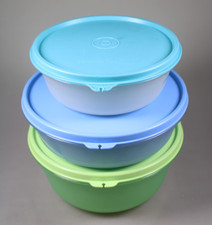 Tupperware Schüsselset Hitparade Clarissa  1,5 + 1  + 0,6 Liter