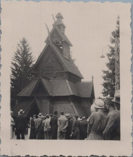 Norwegen oslo gol stav kirche - stav,