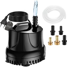 Mini Wasserpumpe 1500L H Tauchpumpe Aquarium Brunnen Teich Garten