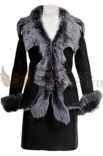 Schwarze Brissa Wildleder