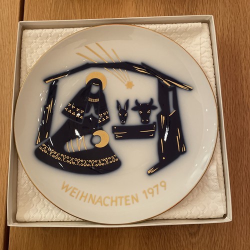 Kpm weihnachtsteller 1979 - kpm,