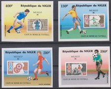 Fussball-WM 1986 - NIGER -