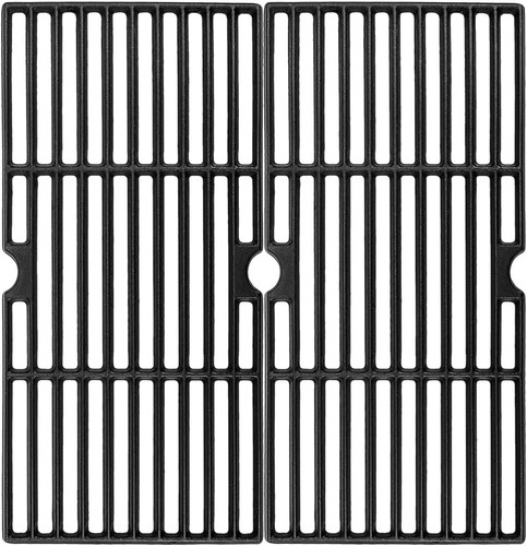 Gusseisen grillrost 43x21cm - grillrost,