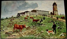 AK 1909: Brocken-Hotel Harz