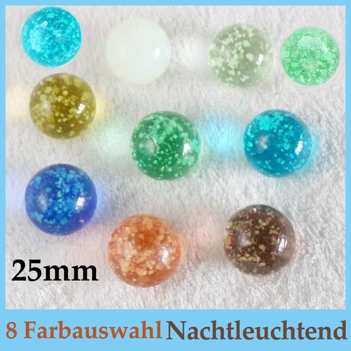 25mm glasmurmeln leuchtende - 25mm,