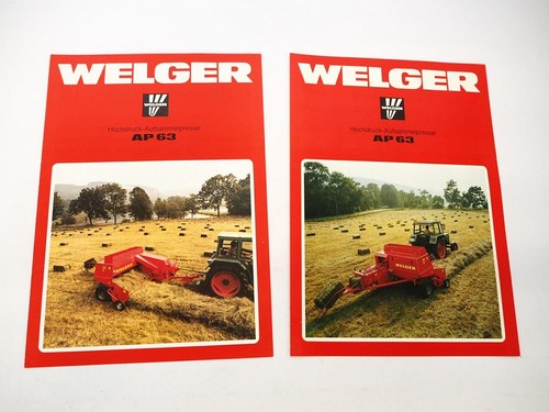 Original prospekt welger - original,