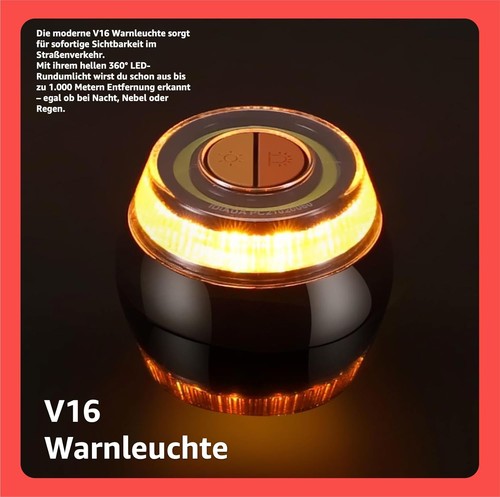 Warnleuchte v16 notlicht - warnleuchte,