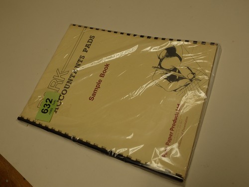 Accountants pad sample book - accountants,