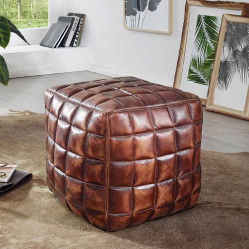 Finebuy sitzwürfel leder - finebuy,