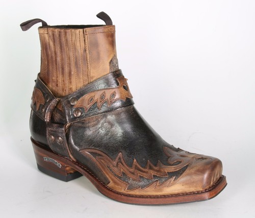 13887 sendra bikerboots blues - 13887,