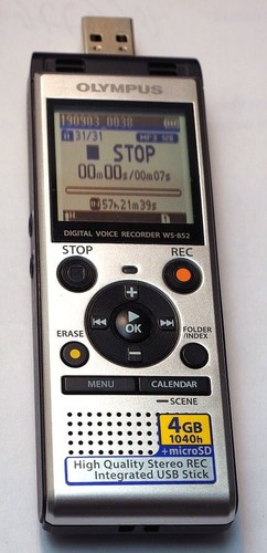 Olympus 852 voice stereo - ws-852,