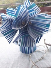 Lichterstrauss - 10 er Lichterkette mit Tulpen Hüttchen - I`H