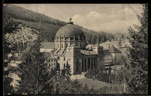 Ansichtskarte blasien - st.,