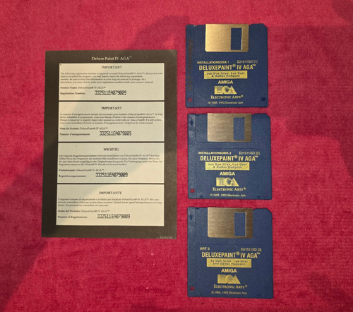 Deluxe paint aga amiga - iv, –