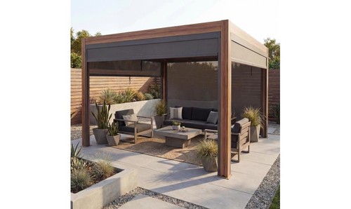 Pergola sturmfest 3x3m - , cm