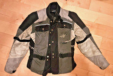 Polo Motorradjacke Touring Herren Größe M schwarz grau, guter Zustand, Cordura