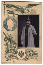 Fotografie preußischer Soldat