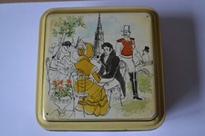 alte Blechdose leer Reklame Werbung " Lohrana Bohnenkaffee " Kaffeedose Deko