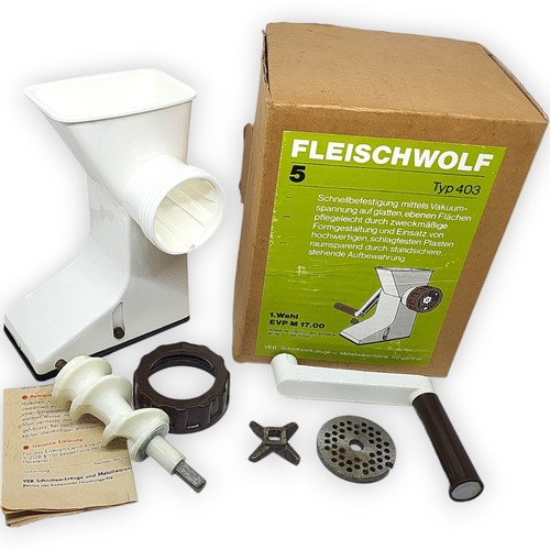 Fleischwolf typ 403 veb - fleischwolf,