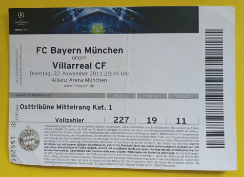 Orig ticket champions league - ,