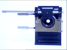 Irisblende mit Stell-und Justiervorrichtung