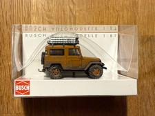 Top: Busch 43025 Toyota Land Cruiser J4 Offroad Braun Automodell 1:87 OVP!