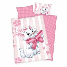 Disney Cat Marie Aristocats Baby Bettwäsche  40 x 60 cm + 100 x 135 cm 