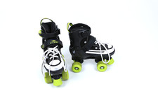 Crane Kinder und Jugend Rollschuhe Gr. 33-36 grün mit Protektoren