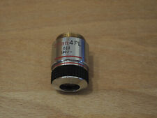 Olympus SPLAN 4x PL Mikroskop microscope Objektiv objectiv gut good
