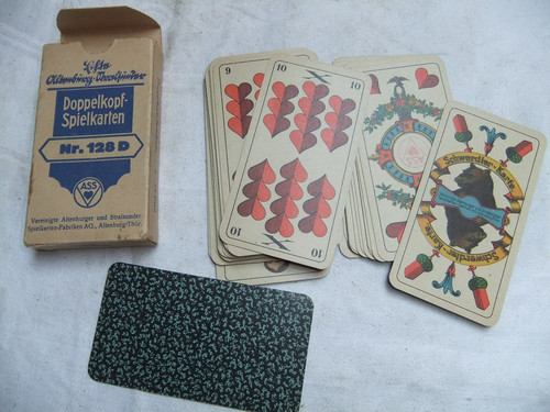 Ass doppelkopf spielkarten - ass, ,
