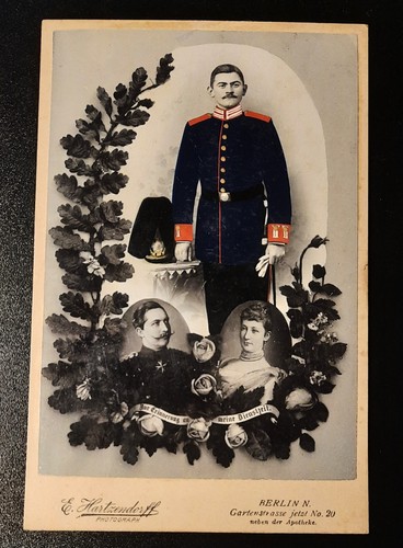 Foto cdv soldat - cdv, uniform