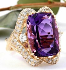 Natürlicher Amethyst Und