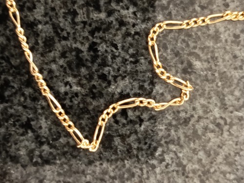 Figarokette gold 750 - gold, 750,