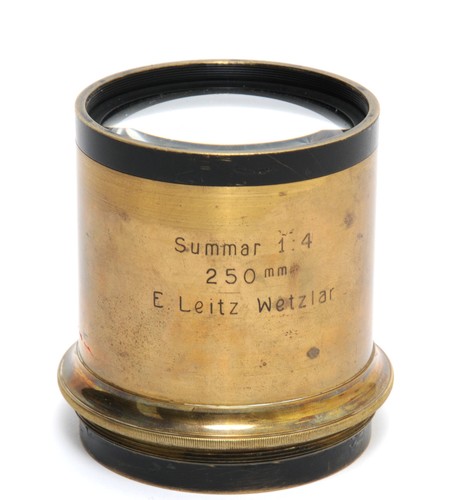 Leitz summar 250mm brass - leitz,
