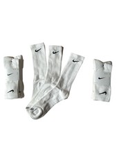 Nike Crew Sportsocken, 3 Paar, weiß, Dri-Fit, SX6897-100, Gr. 38-42 & 42-46, NEU