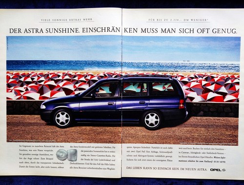 Opel astra sunshine originale - opel, sunshine,