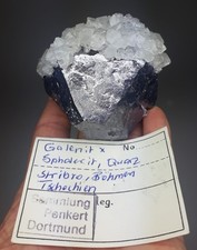 Galenit, Quarz, Sphalerit -