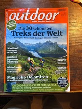 Zeitschrift Outdoor Januar 01/2018 Reisen Wandern Berge Abenteuer Magazin