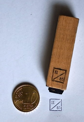 Alter ddr stempel - (s101),