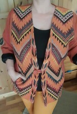 Vintage Jacke Hippie, Ethno, Boho, Folklore, Festival...L/XL Herbst