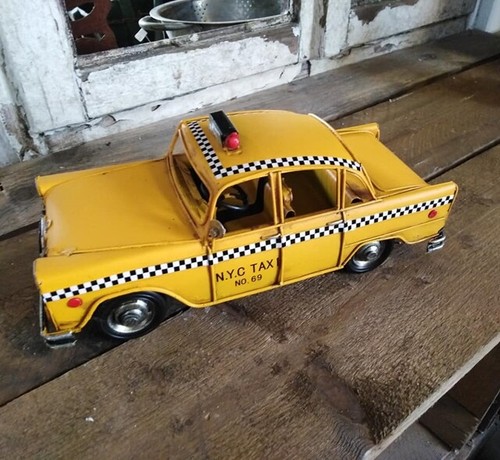Modellauto taxi nyc - nyc, new