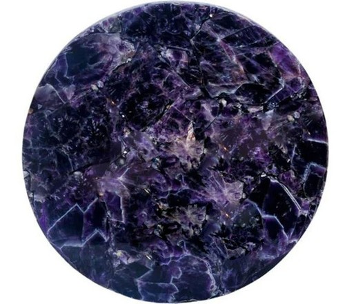 Amethyst stein couchtisch - stein,