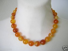 Kugel Kette Faux Bernstein